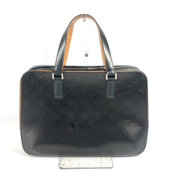 LOUIS VUITTON M55132 Monogram mat Malden Bag Hand Bag Tote Bag Business bag - Picture 1 of 16